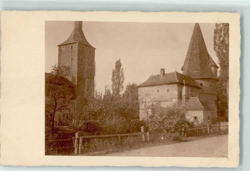 Iphofen Ort handschriftlich Turm