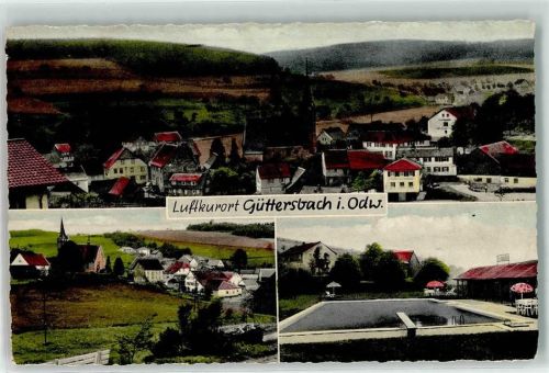 Güttersbach Schwimmbad Landpost Güttersbach über Michelstadt