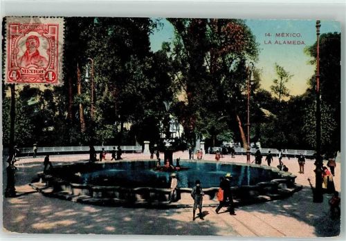 Mexiko City 1913 la Alameda