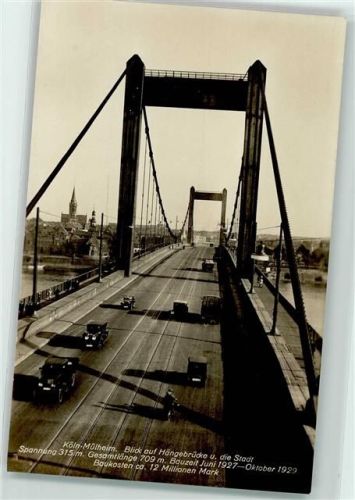 Köln Mülheim 901 Hängebrücke