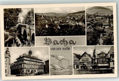 Vacha Störche Rathaus Johanneskirche Vitusbrunnen Oldtimer