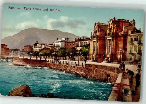 Palermo Porta Felice und der Kai