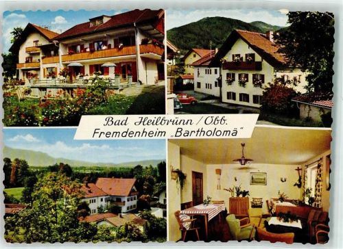 Bad Heilbrunn Pension Bartholomä VW Käfer Scan verzogen