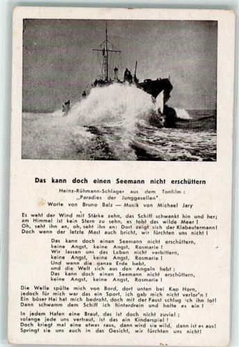 Verlag Franke Nr. 5 Das kann doch einen Seemann nicht erschüttern