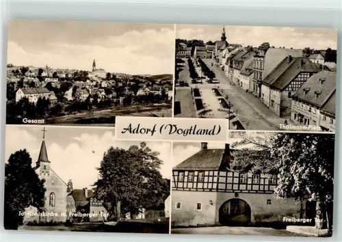 Adorf Thämann Platz Freiberger Tor Johanniskirche