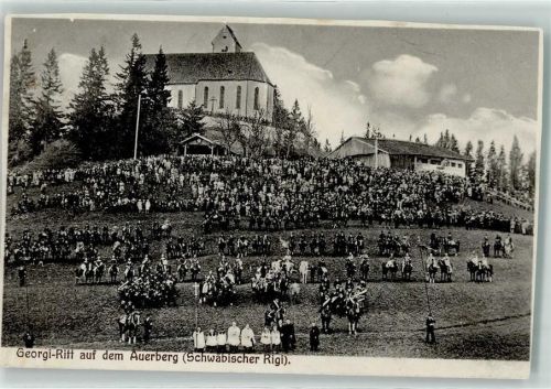 86975 W8926 Auerberg Gebrauchsspuren Georgi-Ritt Schwäbischer Rigi