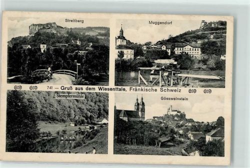 Gößweinstein Streitberg Muggendorf Stempfermühle