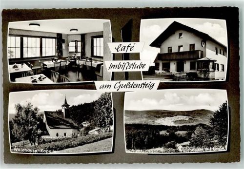 Waldhäuser Cafe Imbißbude am Guldensteig Lusen Kapelle Gastraum