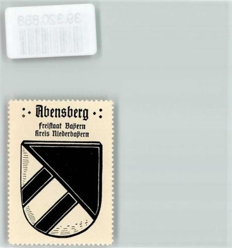 Abensberg Wappen Kaffee Hag ca. 1920-1940