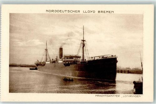 Frachtdampfer Lothringen