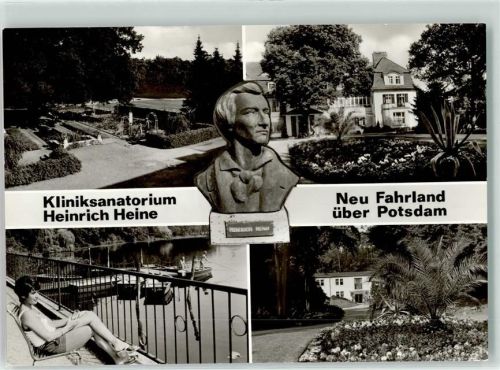 Neu Fahrland Sanatorium Heinrich Heine Boote Lehnitzsee Waldhaus