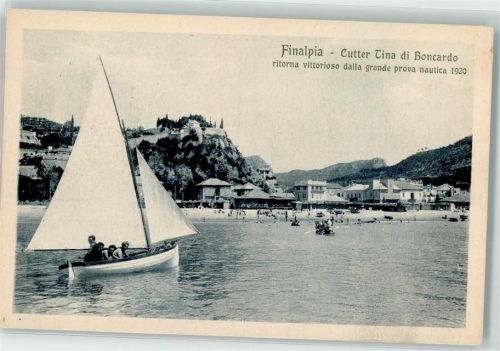Finale Pia Bagni Jolanda di Boncardo Segelboot
