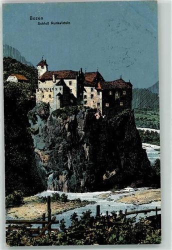 Bozen 1913 Schloss Runkelstein