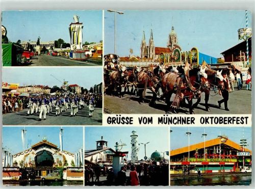 München Wiesn , Festgespann , Brauereigespann , Bier