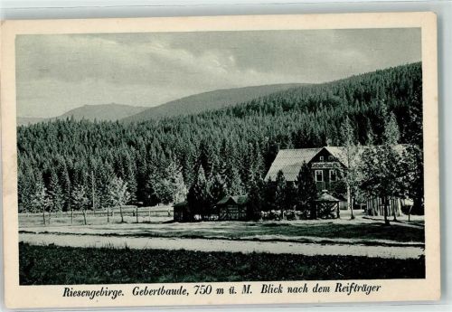 Schreiberhau Riesengebirge Gebertbaude 750 m Reifträger
