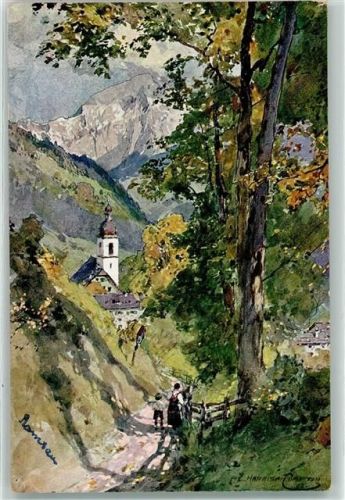 Ramsau Alpiner Kunstverlag Eugen Richter Nr. 12 AK