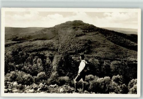 Römhild Steinsburg Wanderer