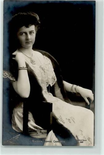 Oldenburg 1906 Herzogin Sophie Charlotte von Oldenbug
