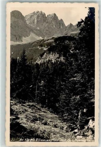 Ellmau Ellmauer Halt mit Gruttenhütte Hüttenstempel