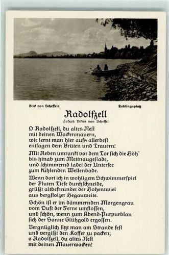 Radolfzell Gedicht Radolfzell AK