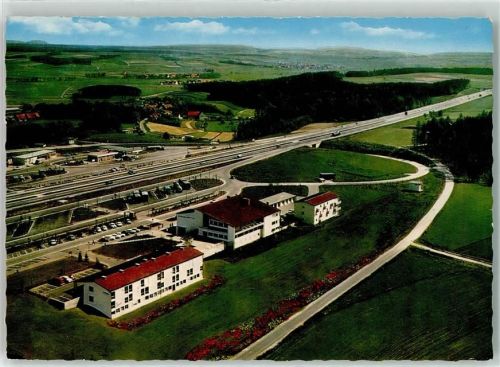 Weingartsgreuth Autobahn Rasthaus Steigerwald Fliegeraufnahme