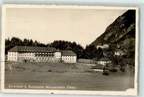 Marquartstein Kuranstalt der Reichsbahn