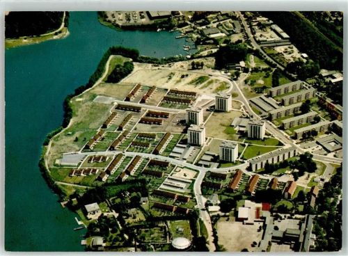 Rendsburg Fliegeraufnahme Parksiedlung
