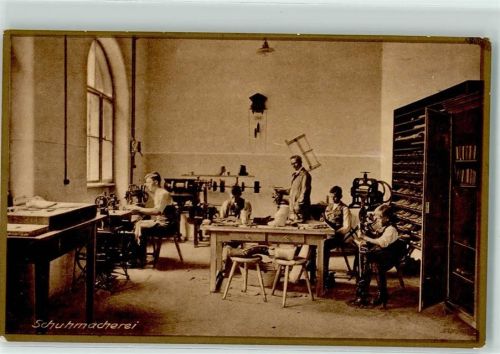 Altdorf Wichernhaus des Landesverein für innere Mission Schuhmacherei