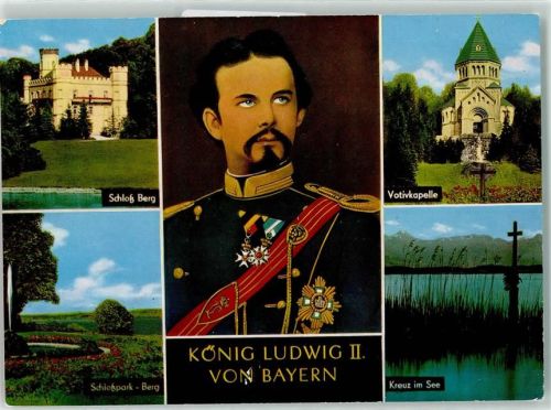 Schloss Berg Votivkapelle Uniform Orden Kreuz im Starnberger See