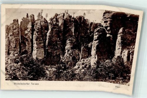 Broumov Weckelsdorfer Felsen Pilger
