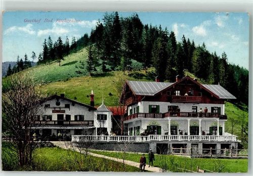 Fischbachau Gasthaus Bad Fischeralm Ort handschriftlich