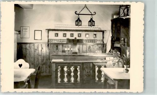 Güntersberge Handwerker-Erholungsheim Schankstube Tresen