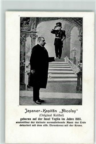 Japaner Kapitän Nicolay Original Kolibri