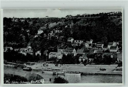 Wehlen Stadt Raddampfer