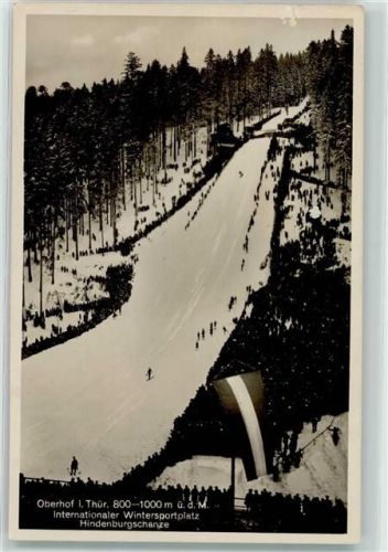 Oberhof Winter Hindenburgschanze