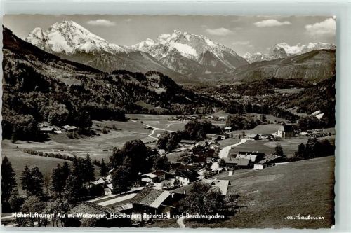 Au Posthilfstelle Berchtesgaden Watzmann Hochkalter Reiteralp