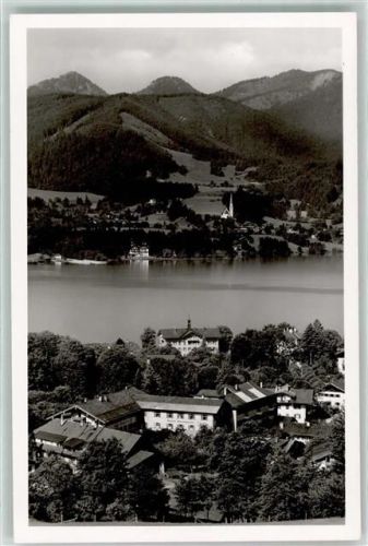 Bad Wiessee Blick vomTegernsee auf Bad Wiessee