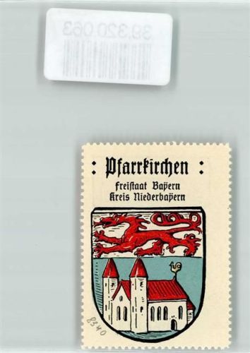 Pfarrkirchen Wappen Roter Panther Kaffee Hag Nr. 47