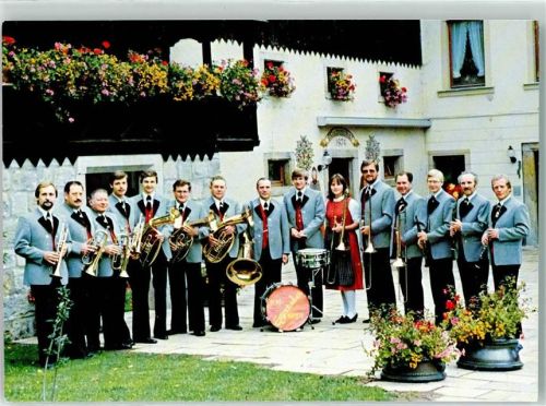 Selb Egertaler Blaskapelle Tracht Trompete Klarinette Horn Tuba Schlagzeug