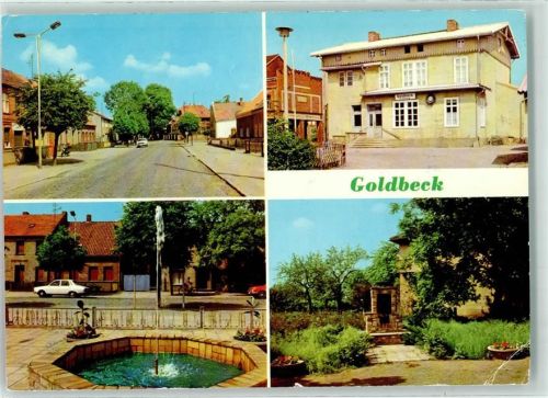 Goldbeck Bertkower Straße Bahnhof Am Springbrunnen Ernst Thälmann-Denkmal