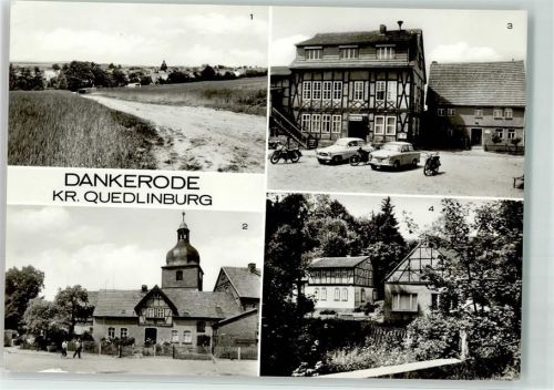 Dankerode Konsum-Gaststätte Zur Erholung Motorräder Markttalsmühle Anger