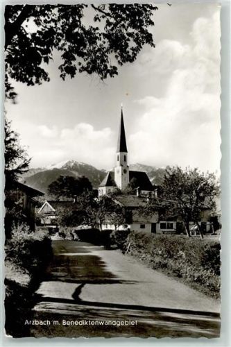 Arzbach Kirche St.Peter und Paul Benediktenwandgebiet