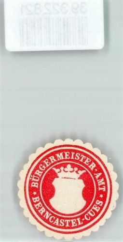 Bernkastel-Kues Bürgermeister Amt Wappen Krone Rot Weiß