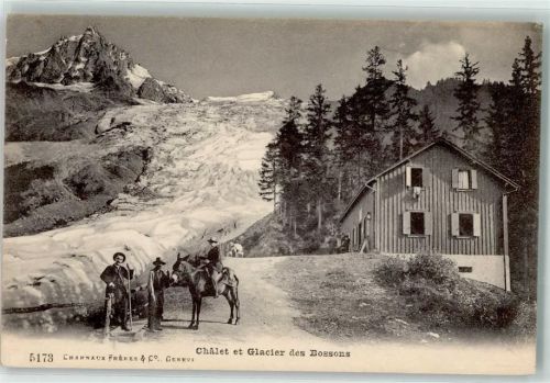 Chamonix-Mont-Blanc Glacier des Bossons Chalet