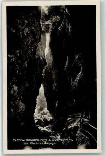 Dornbirn Rappenlochschlucht
