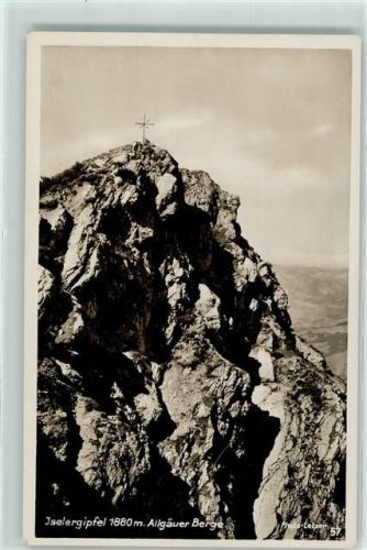 Bad Hindelang Iseler Gipfel 1880 m Allgäuer Berge Kreuz