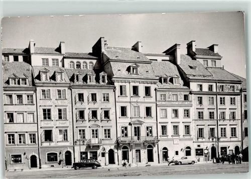Warschau Altstadt Marktplatz Auto