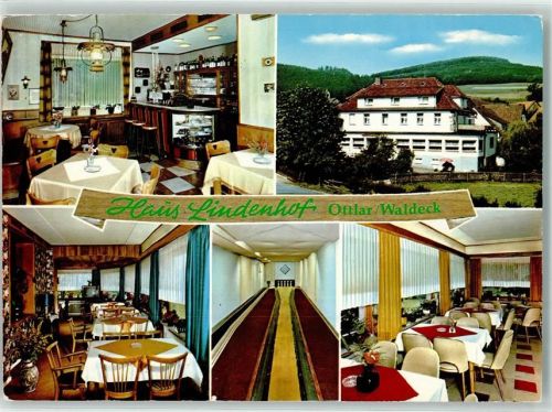 Diemelsee Hotel Pension Haus Lindenhof Gasthaus Kegelbahn Gastraum