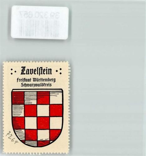 Zavelstein Wappen Kaffee Hag Nr. 39 ca. 1920-1940