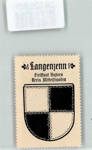 Langenzenn Wappen Kaffee Hag Nr. 40 ca. 1920-1940